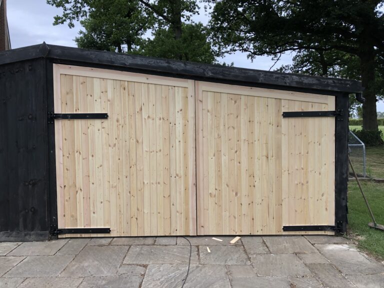 Custom Size Timber Garage Doors