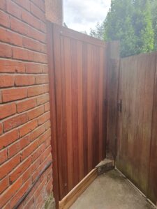 Solid Timber Side Gate